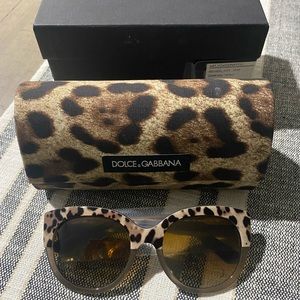 D&G Leopard print sunglasses